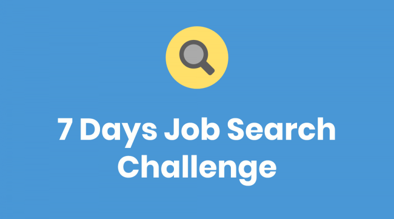 7 Days Job Search Challenge
