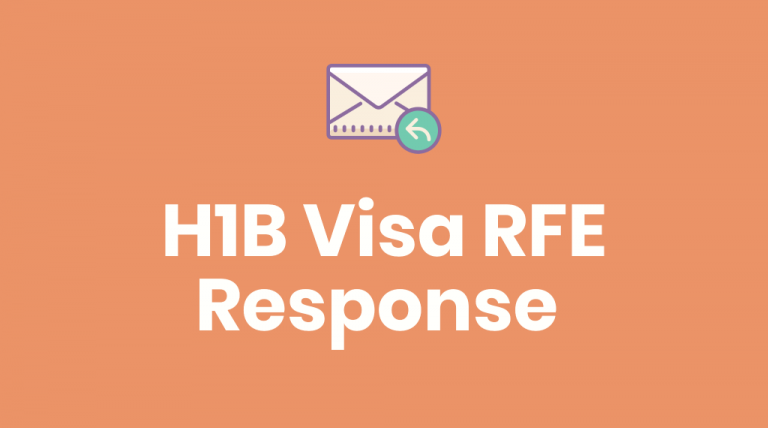 H1B Visa RFE Response Guide