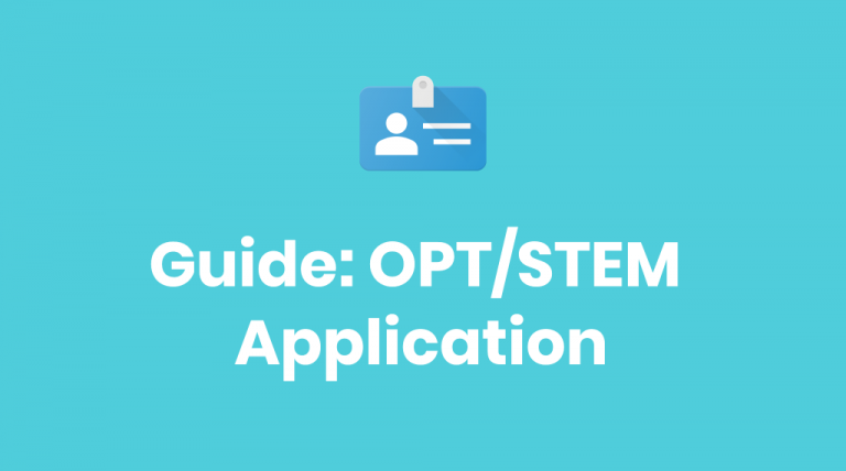 OPT/STEM Application Guide