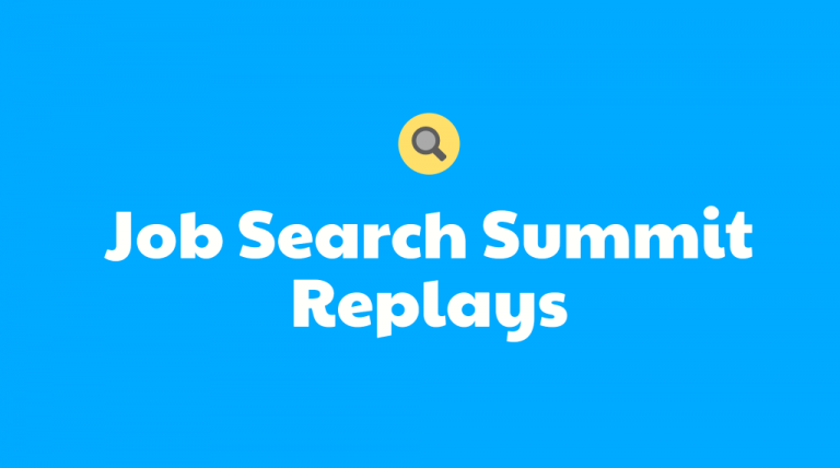 Job Search Summit Replays